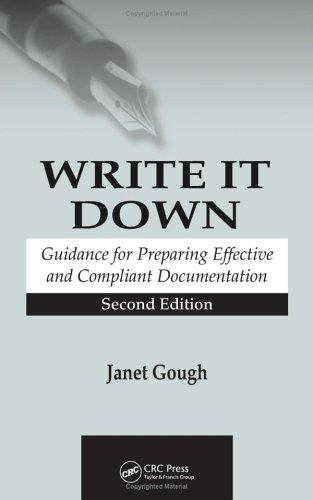 Cover for Write it Down