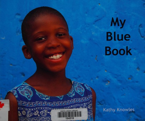 Cover for My blue book