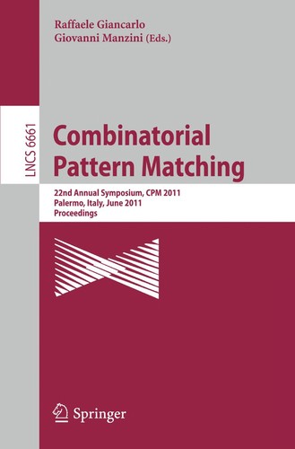 Cover for Combinatorial Pattern Matching