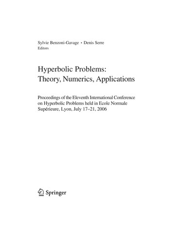 Cover for Hyperbolic problems