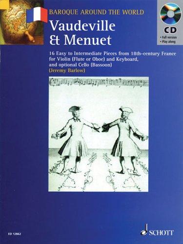 Cover for Vaudeville and Menuet