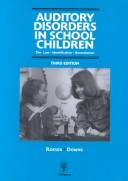 Cover for Auditory Disorders in School Children