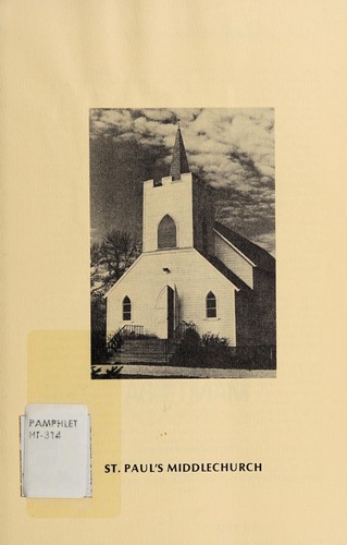 Cover for St. Paul's Middlechurch