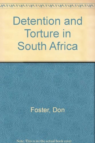 Cover for Detention & Torture in South Africa