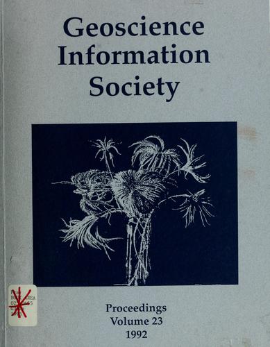 Cover for Preserving geoscience imagery