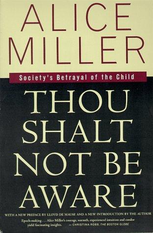 Cover for Thou Shalt Not Be Aware
