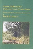 Cover for André de Resende's Poemata Latina =