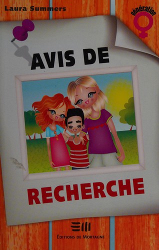 Cover for Avis de recherche