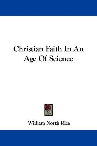 Cover for Christian Faith In An Age Of Science