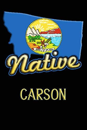 Cover for Montana Native Carson: College Ruled | Composition Book