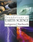 Cover for Foundations of earth science