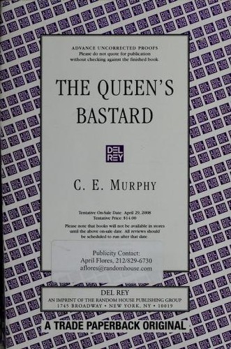 Cover for The queen's bastard
