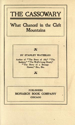 Cover for The Cassowary