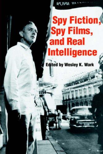 Cover for Spy fiction, spy films, and real intelligence