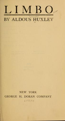 Cover for Limbo