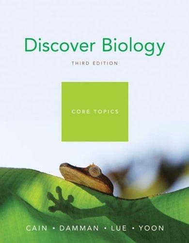 Cover for Discover Biology, Core Topics, Third Edition