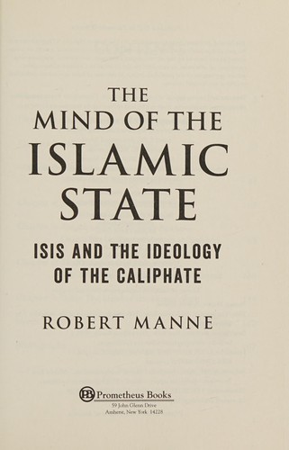 Cover for The mind of the Islamic State