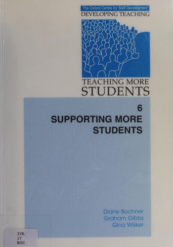 Cover for Teaching More Students