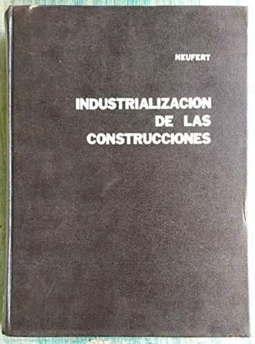 Cover for Industrialización de las construcciones