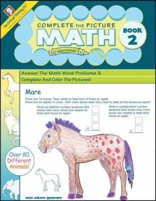 Cover for Complete The Picture Math Word Problems And Picture Completion