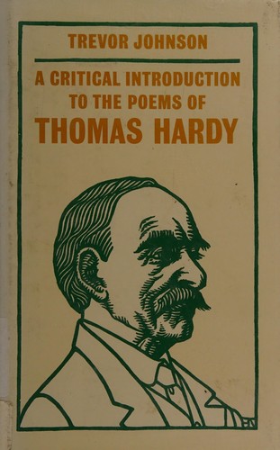 Cover for A critical introduction to the poems of Thomas Hardy