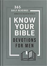 Cover for Know Your Bible Devotions for Men