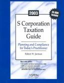 Cover for S Corporation Taxation Guide 2003