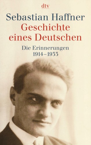 Cover for Geschichte eines Deutschen