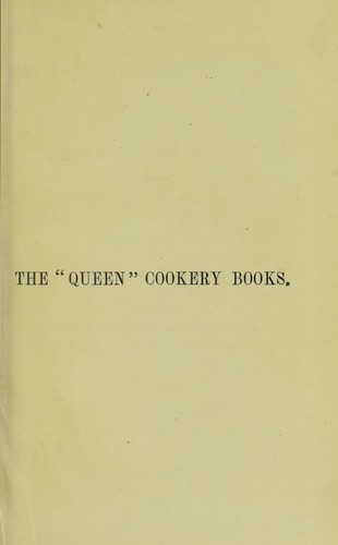 Cover for Bread, cakes, and biscuits