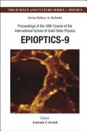 Cover for Epioptics-9