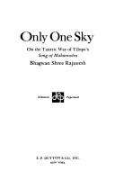 Cover for Only one sky