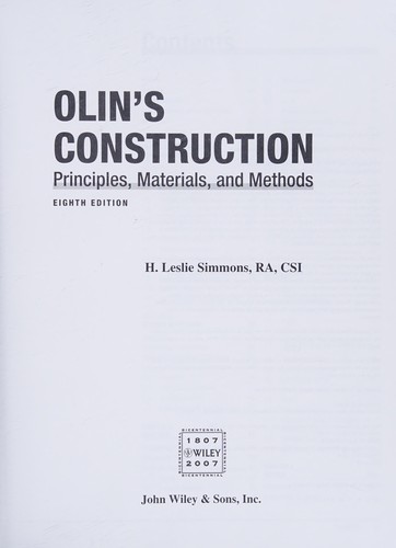 Cover for Olin's construction
