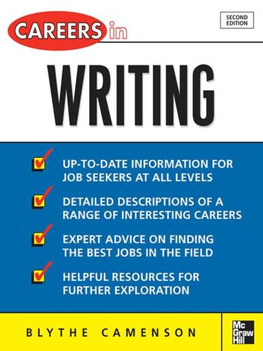 Cover for Careers in Writing