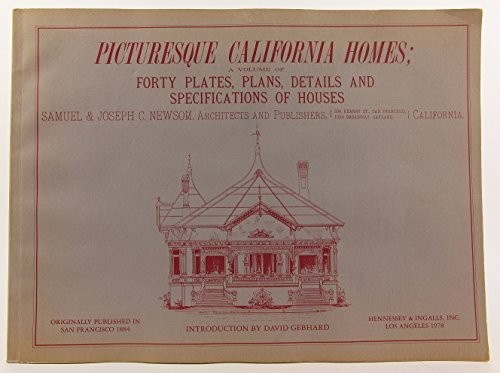 Cover for Picturesque California homes