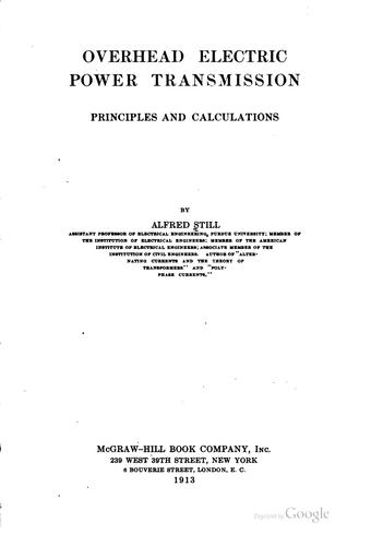 Cover for Overhead electric power transmission