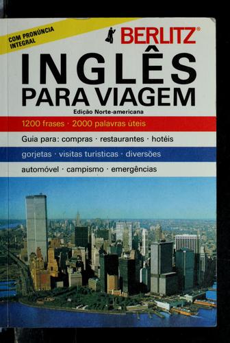 Cover for Inglês para viagem