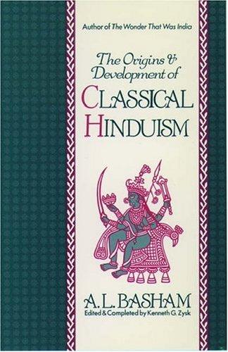 Cover for The origins and development of classical Hinduism