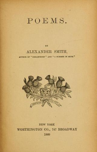 Cover for Poems