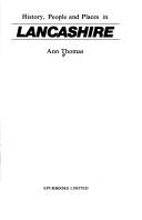 Cover for History, people, and places in Lancashire