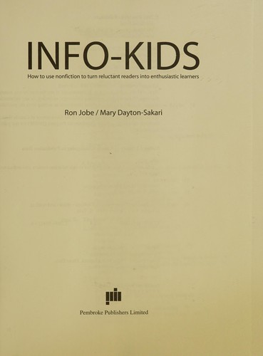 Cover for Info-kids