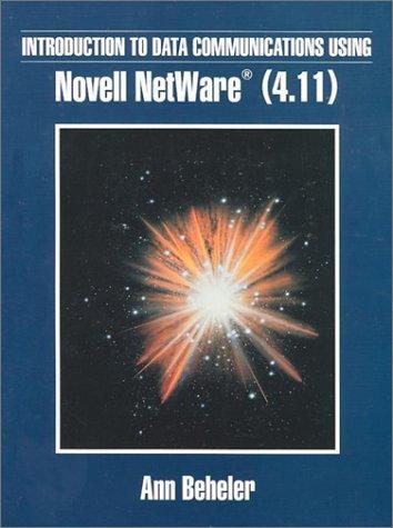 Cover for Introduction to Data Communications Using Netware