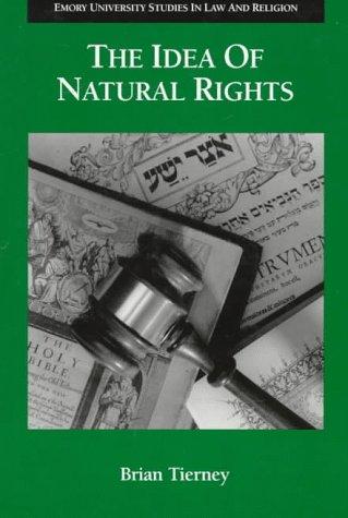 Cover for The idea of natural rights