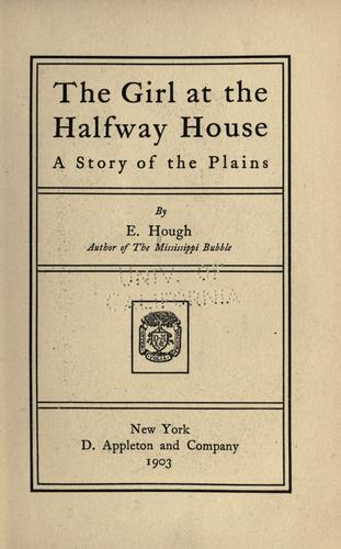 Cover for The girl at the Halfway house
