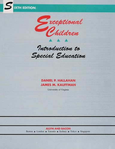 Cover for Teaching exceptional children