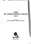 Cover for Dom we współczesnej Polsce