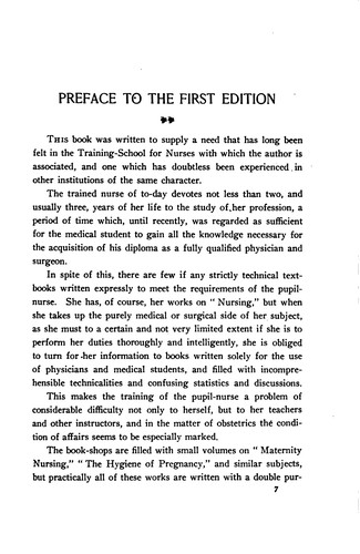 Cover for A Nurse's handbook of obstetrics for use in training-schools: For Use in ...