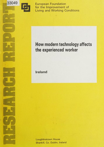Cover for How Modern Technology Affects the Experienced Worker