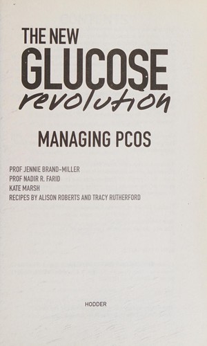 Cover for The new glucose revolution
