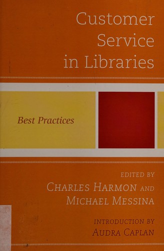 Cover for Customer Service in Libraries