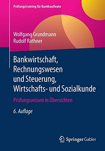 Cover for Bankwirtschaft, Rechnungswesen und Steuerung, Wirtschafts- und Sozialkunde